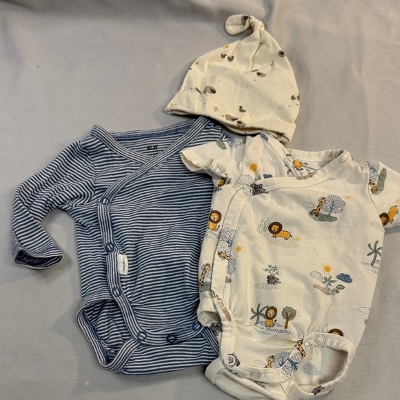 H&M Other - H&M - Organic Cotton 3-piece set for Premature infants
